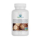 Nature's Lab botella frontal mostrando KSM66 y beneficio de apoyo diario