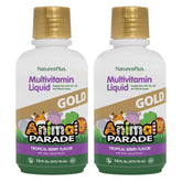 NaturesPlus botella frontal mostrando el envase y sabor tropical berry, fácil identificación