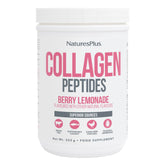 NaturesPlus frente del envase con diseño y sabor berry lemonade visible