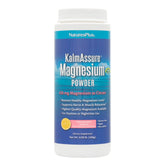 Nature's Plus frasco frontal de KalmAssure magnesio con beneficio de fácil consumo