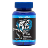 NaturesPlus envase frontal Power Teen for Him mostrando diseño y beneficios