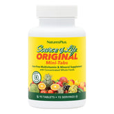 NaturesPlus envase frontal mostrando 90 mini-tabs y beneficio conveniencia