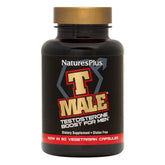 NaturesPlus frasco frontal mostrando diseño y beneficios principales