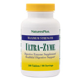 NaturesPlus Ultra-Zyme frente del envase mostrando presentación y beneficio digestivo