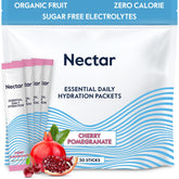 Nectar frente del empaque mostrando 30 sobres y beneficios claros