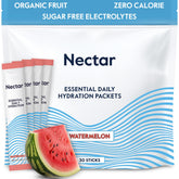 Nectar empaque frontal con sabor watermelon y conveniencia portable