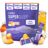 Nello Supersleep frente del envase mostrando diseño y beneficio relajación