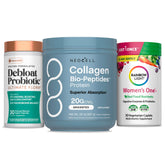 NeoCell frontal del pack que muestra las tres marcas y conveniencia diaria