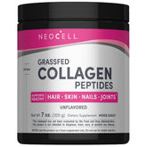 NeoCell frasco frontal mostrando etiqueta y beneficios de colágeno