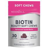 NeoCell frontal de bolsa mostrando 30 masticables y marca reconocida