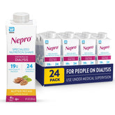 Nepro frente del envase mostrando sabor Butter Pecan y beneficio nutricional