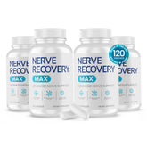Nerve Recovery Max frasco delantero mostrando etiqueta clara y confianza