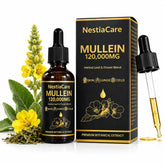 NestiaCare frasco frontal mostrando etiqueta clara y beneficios