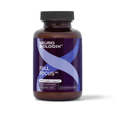 Neurobiologix envase frontal mostrando diseño y cantidad, apoyo claro al enfoque