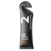 NeverSecond gel C30 frente del empaque mostrando el producto y beneficio práctico