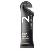 NeverSecond pack de 12 geles frente mostrando envase y conveniencia