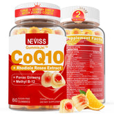 NEVISS frasco frontal mostrando etiqueta y cantidad para 60 días