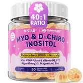 NEVISS frontal del envase mostrando gomitas y beneficios
