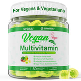NEVISS envase frontal mostrando fórmula vegana y beneficio nutricional