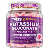 NEVISS envase frontal mostrando 60 gomitas y beneficios claros