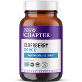 New Chapter envase frontal mostrando cápsulas veganas y beneficio sin azúcares