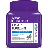 New Chapter envase frontal mostrando gominolas y beneficios orgánicos