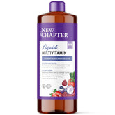 New Chapter frasco frontal mostrando etiqueta y beneficio multivitamínico