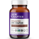 New Chapter empaque frontal mostrando formato y beneficios esenciales