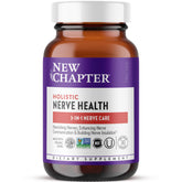 New Chapter envase frontal que muestra suplemento y beneficios diarios