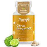 NewLife Naturals frasco delantero mostrando 120 cápsulas y etiqueta clara