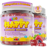 Nextdia envase frontal Happy Saffron mostrando etiqueta clara y beneficio calmante