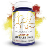 Nootropics Depot frasco delantero mostrando el envase y conteo de cápsulas