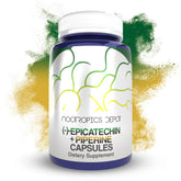Nootropics Depot frasco frontal mostrando 30 cápsulas y beneficios