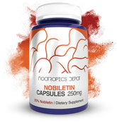 Nootropics Depot frasco frontal mostrando etiqueta y beneficio de pureza