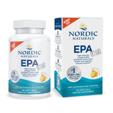 Nordic Naturals frasco frontal EPA Xtra limón, presentación clara y beneficio de alta potencia