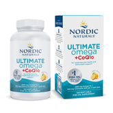 Nordic Naturals frasco delantero mostrando cápsulas y beneficio de alta potencia