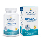 Nordic Naturals frente del envase mostrando marca y beneficio de pureza