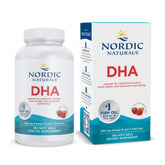 Nordic Naturals envase frontal mostrando 180 cápsulas y beneficios claros