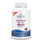Nordic Naturals frente del envase mostrando 120 unidades y beneficios