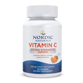 Nordic Naturals gominolas frontal mostrando envase y ventaja de dosis clara