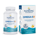 Nordic Naturals envase frontal mostrando 120 cápsulas y beneficios
