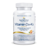 Nordic Naturals frasco delante mostrando 60 cápsulas y beneficios claros