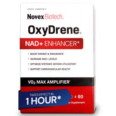 Novex Biotech envase frontal mostrando diseño y beneficios para energía