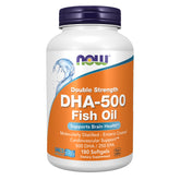 NOW Foods botella frontal mostrando 180 softgels y beneficio de alta concentración