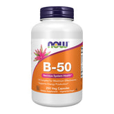 NOW Foods envase frontal mostrando 250 cápsulas veg y beneficios