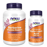 Now Foods berberina softgels vista frontal que facilita la identificación del producto