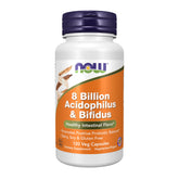 NOW Foods frente del envase mostrando información y beneficio de 8 mil millones UFC