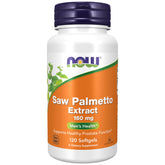 NOW Foods frasco frontal mostrando 120 softgels y etiqueta clara para confianza