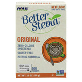 NOW Foods frente del empaque mostrando cajas dobles y beneficio de 200 sobres