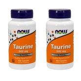 NOW Foods frasco frontal del pack doble con beneficio de suministro prolongado